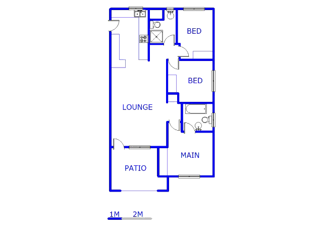 Ground Floor - 90m2 of property for sale in Gleneagles