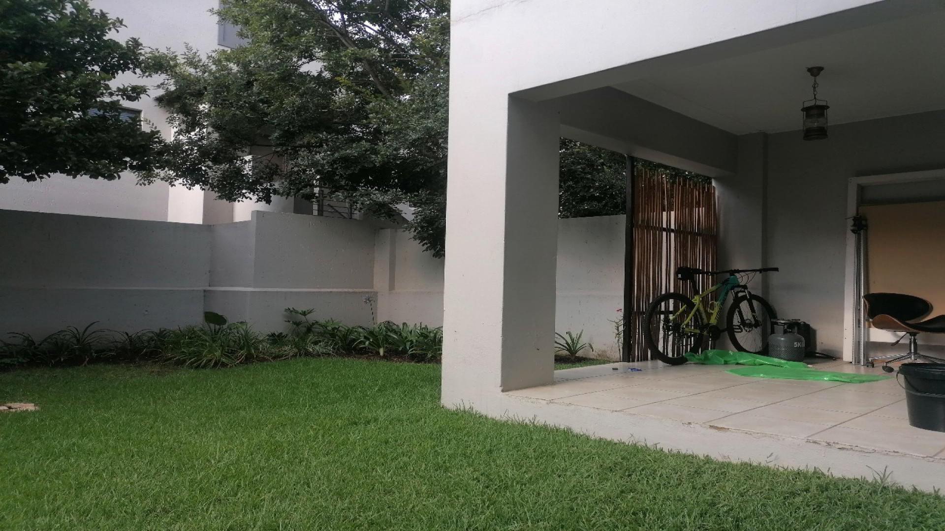 Backyard of property in Douglasdale