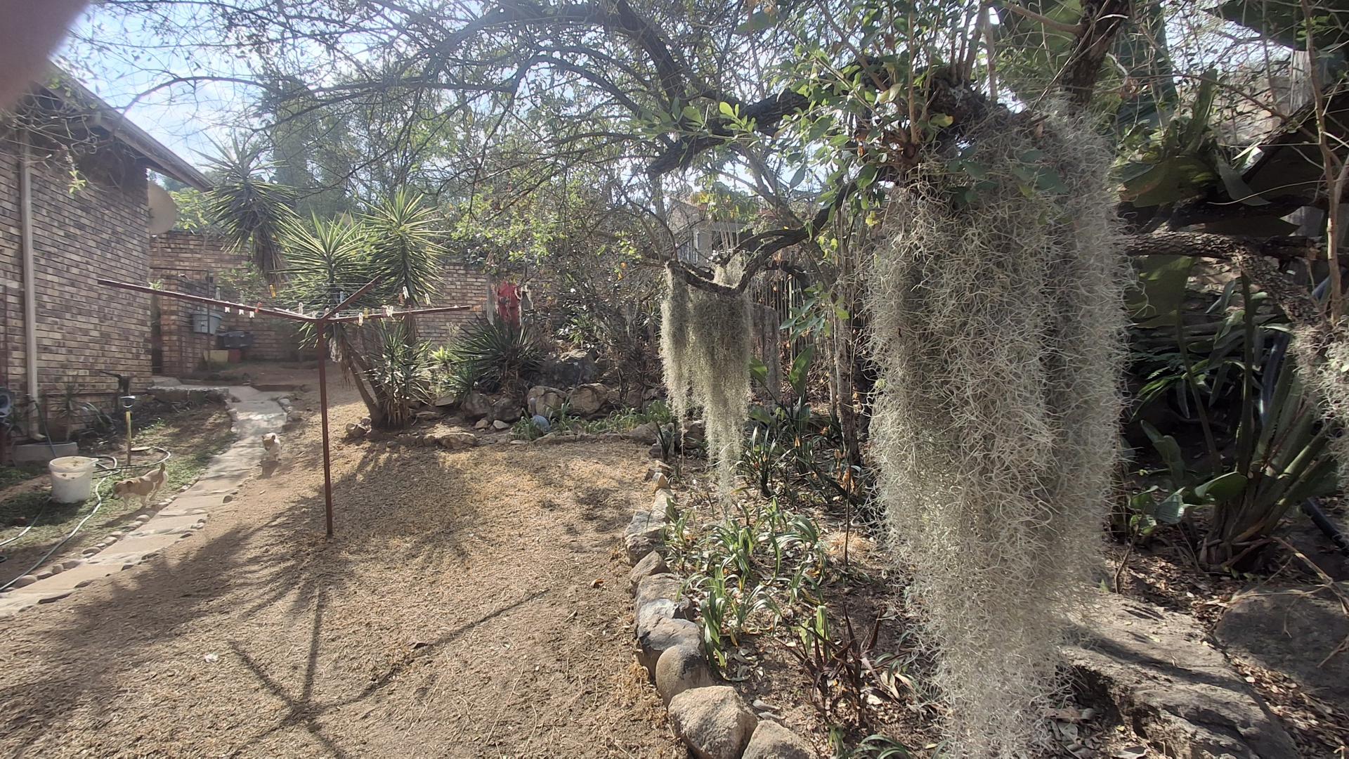 Backyard of property in Nelspruit Central