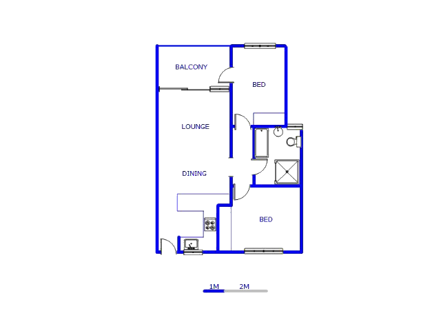 1st Floor - 77m2 of property for sale in Paulshof