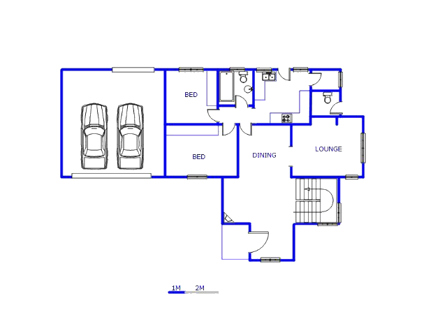 Floor plan of the property in Danville