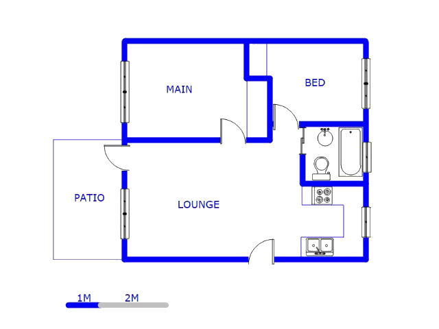 Ground Floor - 55m2 of property for sale in Andeon