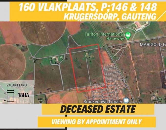 Farm for Sale For Sale in Krugersdorp MR559689 MyRoof