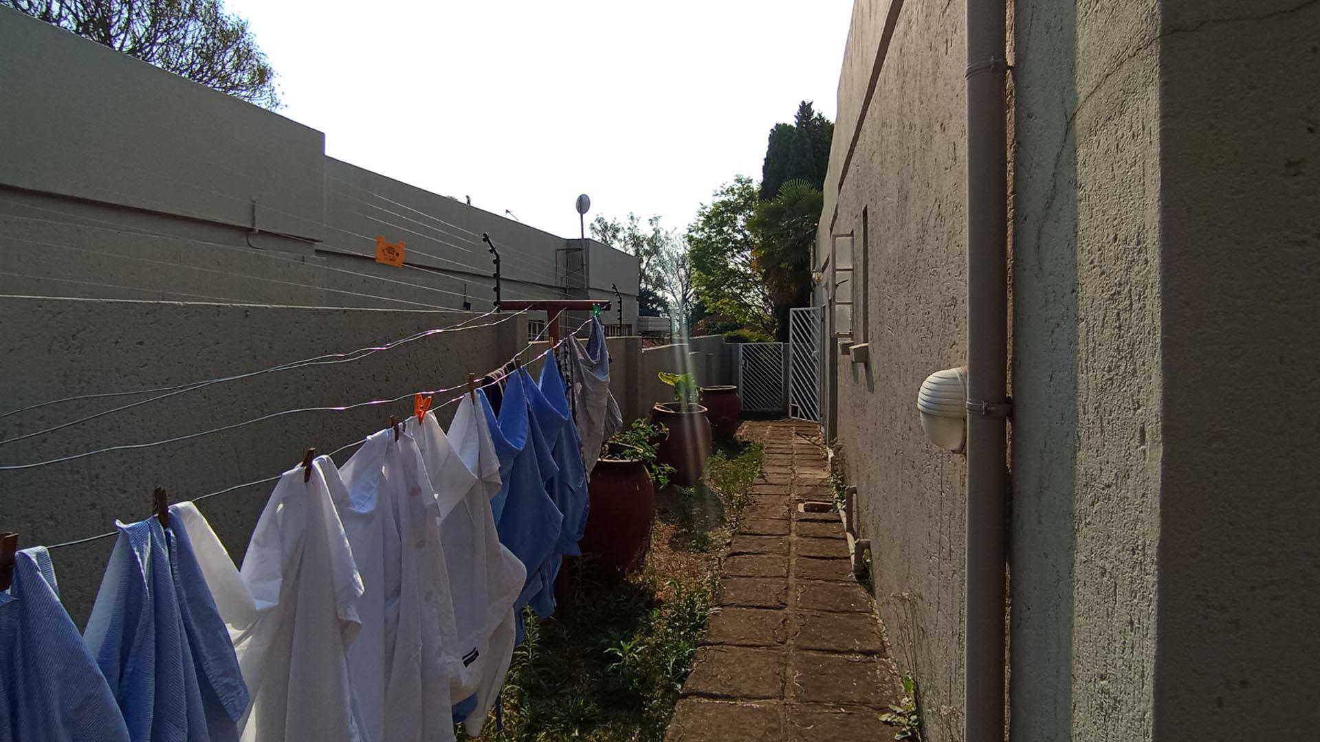 Backyard of property in Faerie Glen