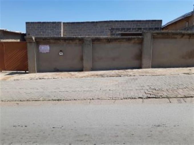Standard Bank SIE Sale In Execution 2 Bedroom House for Sale in Motsu - MR560332