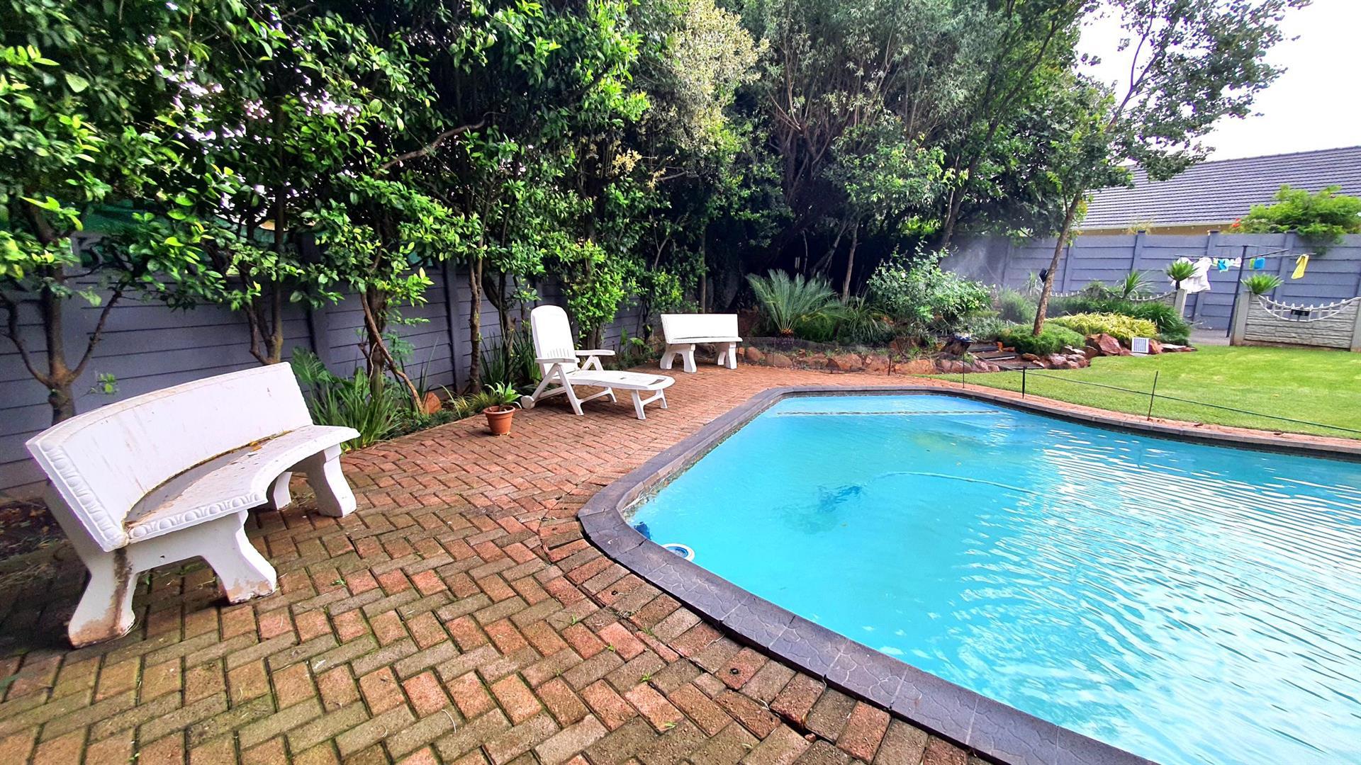 Backyard of property in Montgomery Park