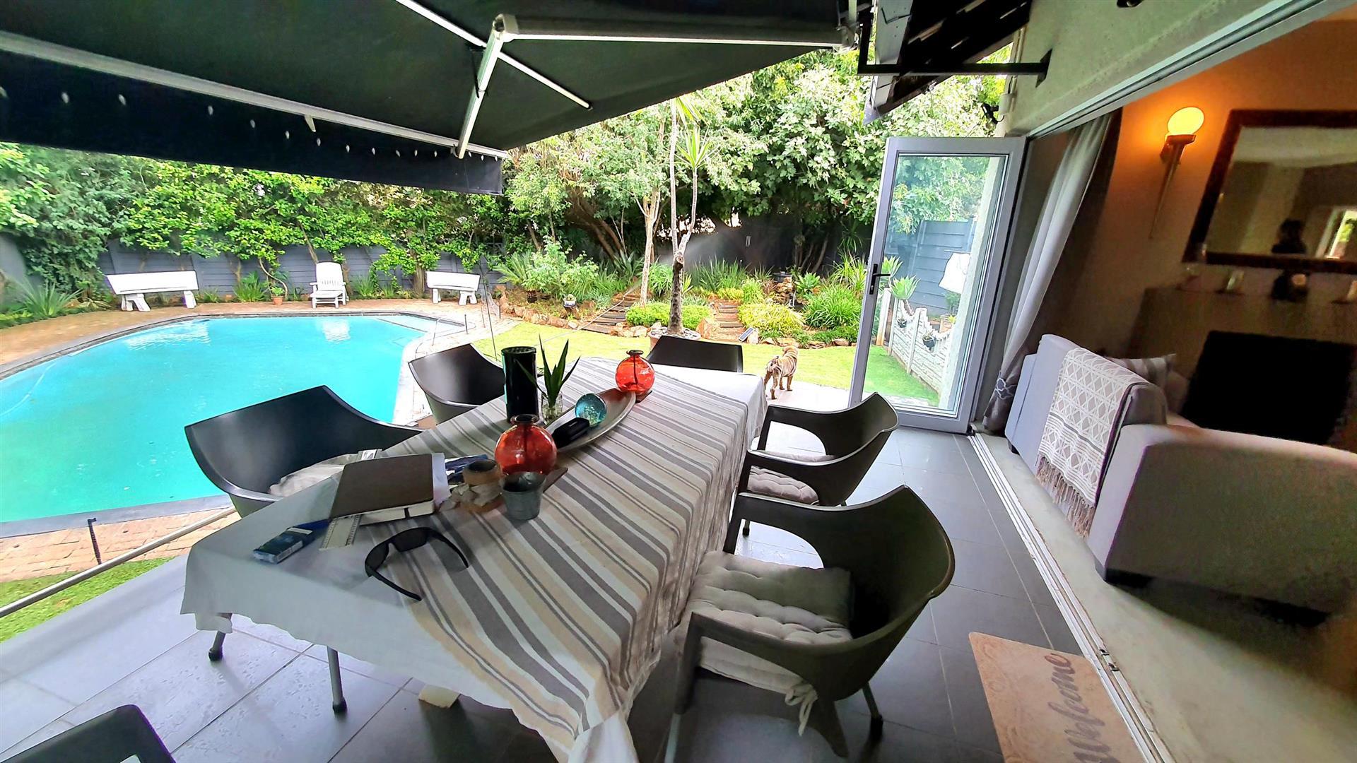 Patio of property in Montgomery Park