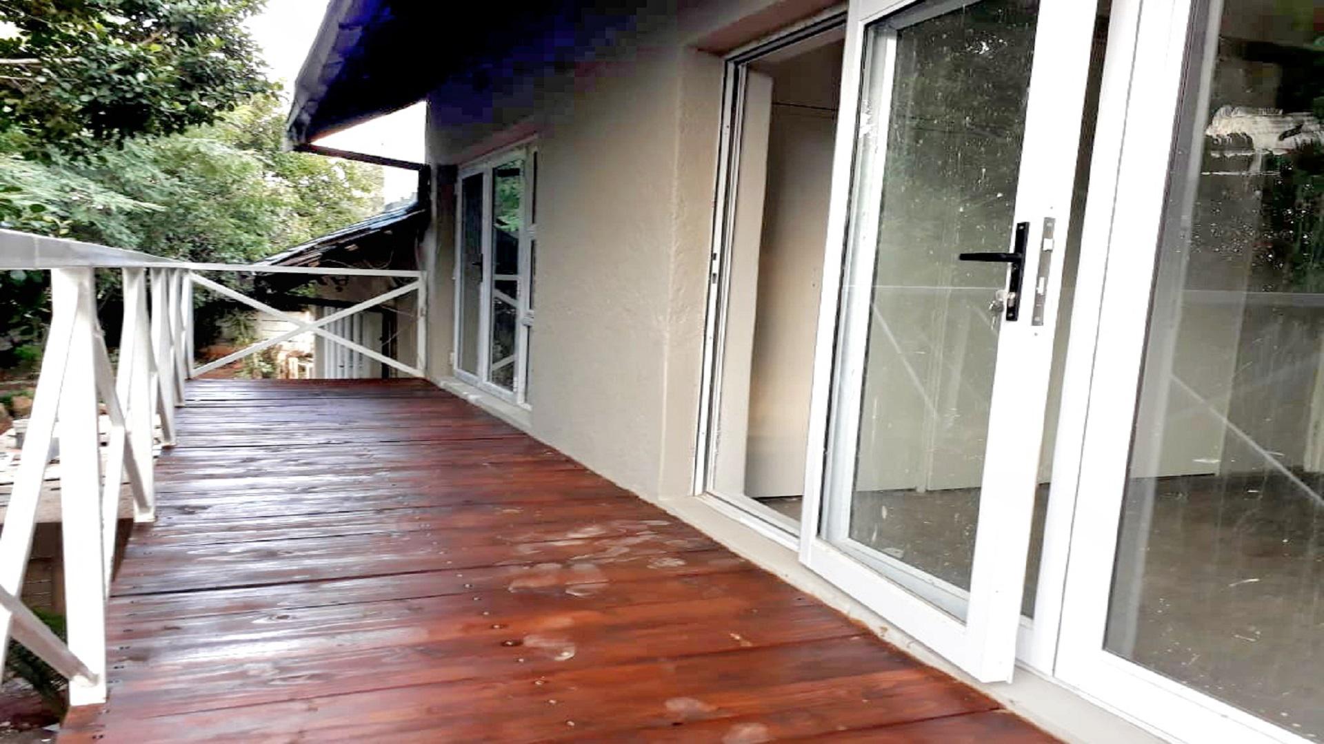 Balcony of property in Montgomery Park