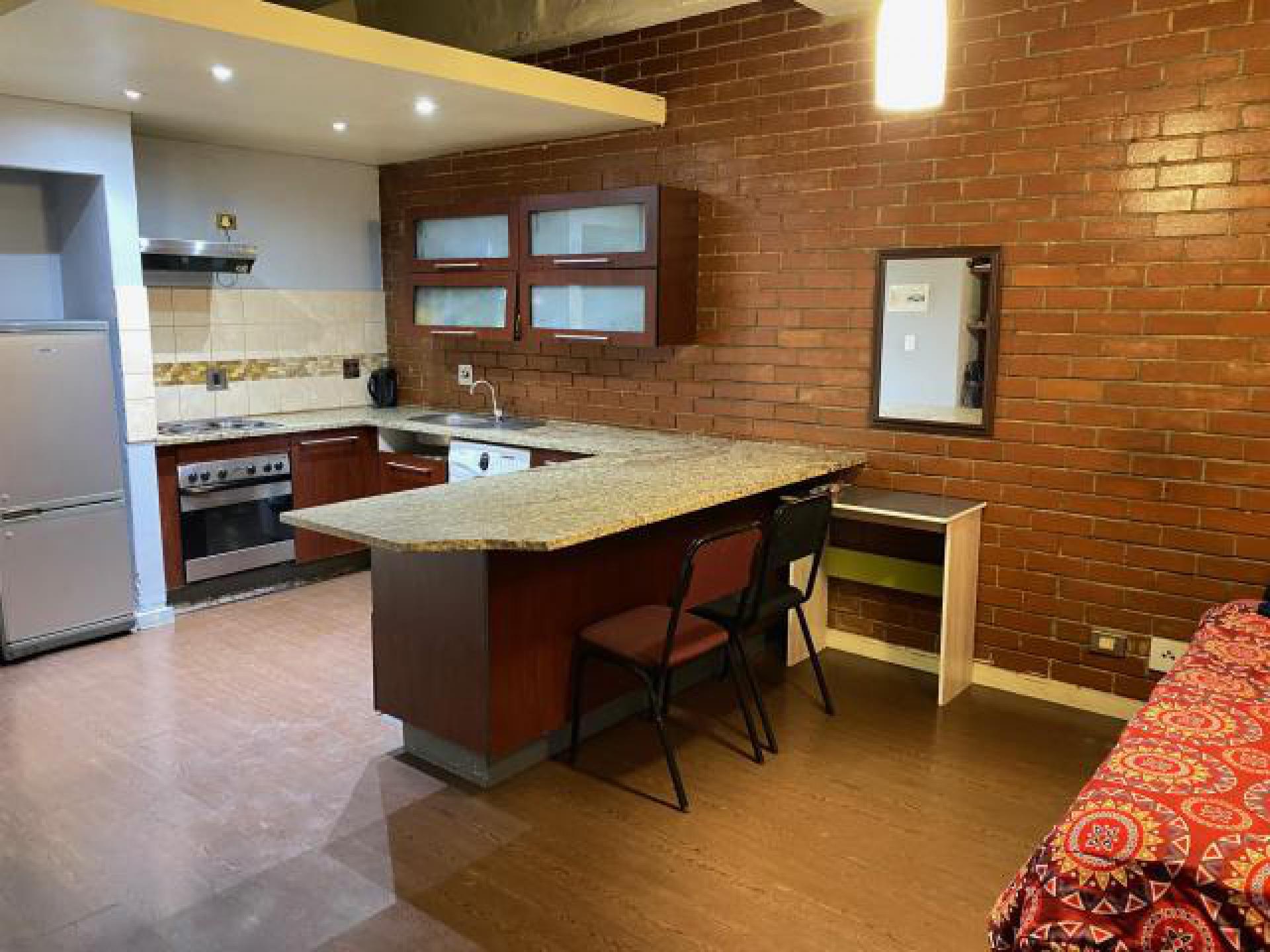 Kitchen of property in Braamfontein