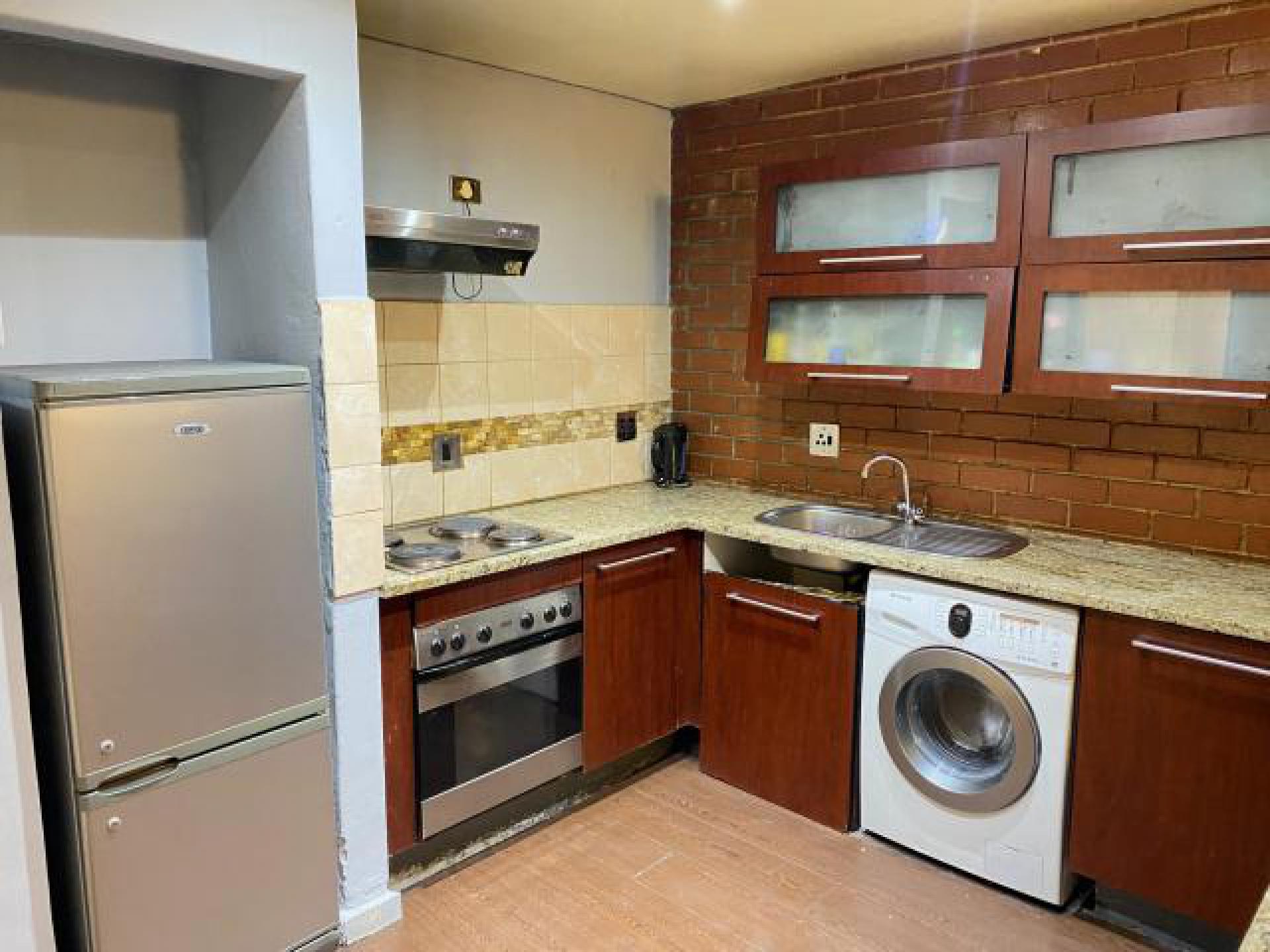 Kitchen of property in Braamfontein