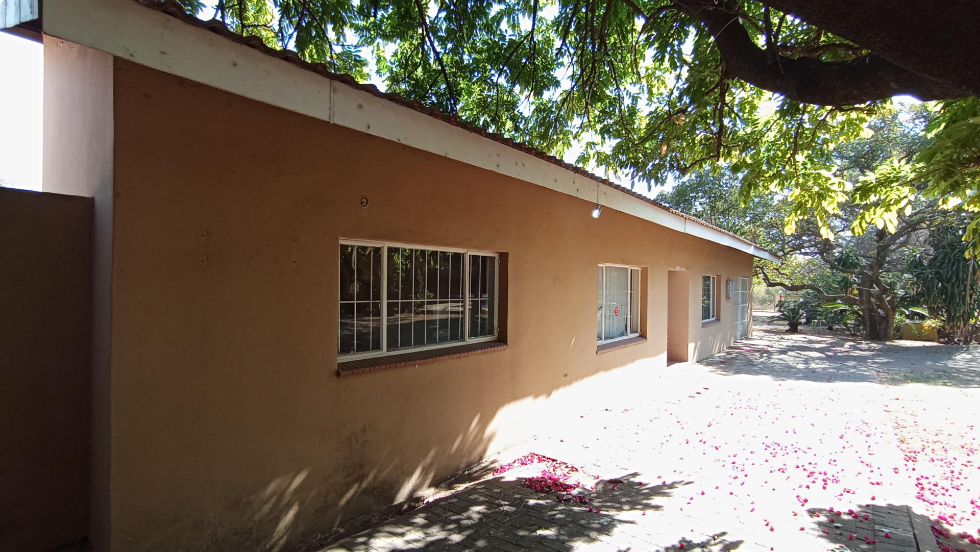 Backyard of property in Pretoria Rural