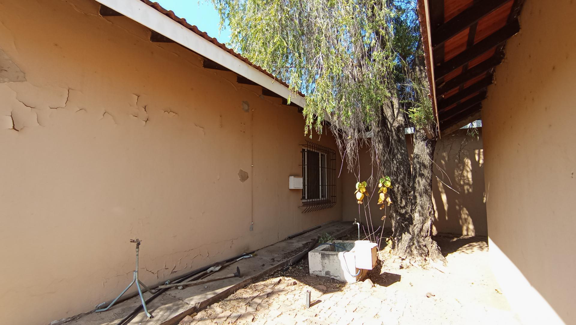 Backyard of property in Pretoria Rural