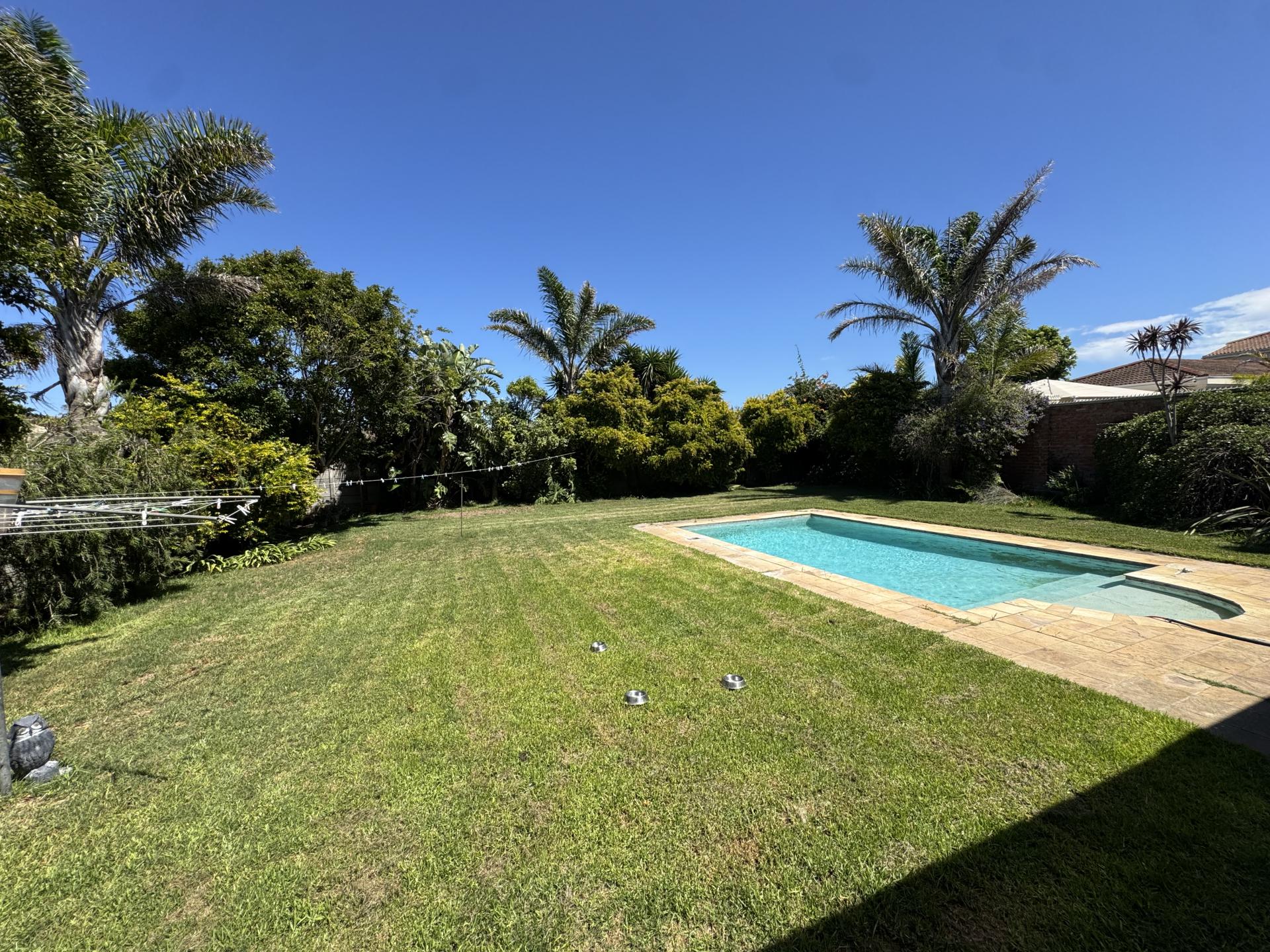 Backyard of property in Summerstrand