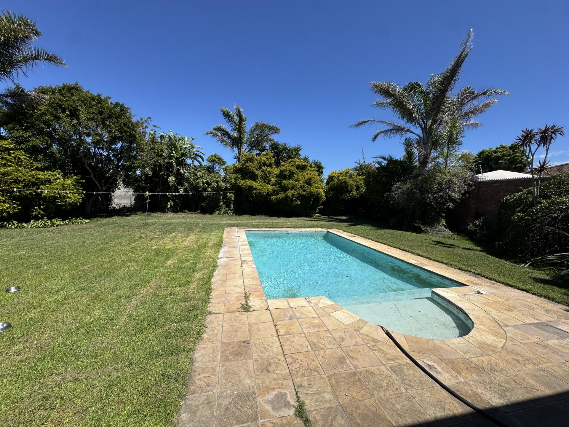 Backyard of property in Summerstrand