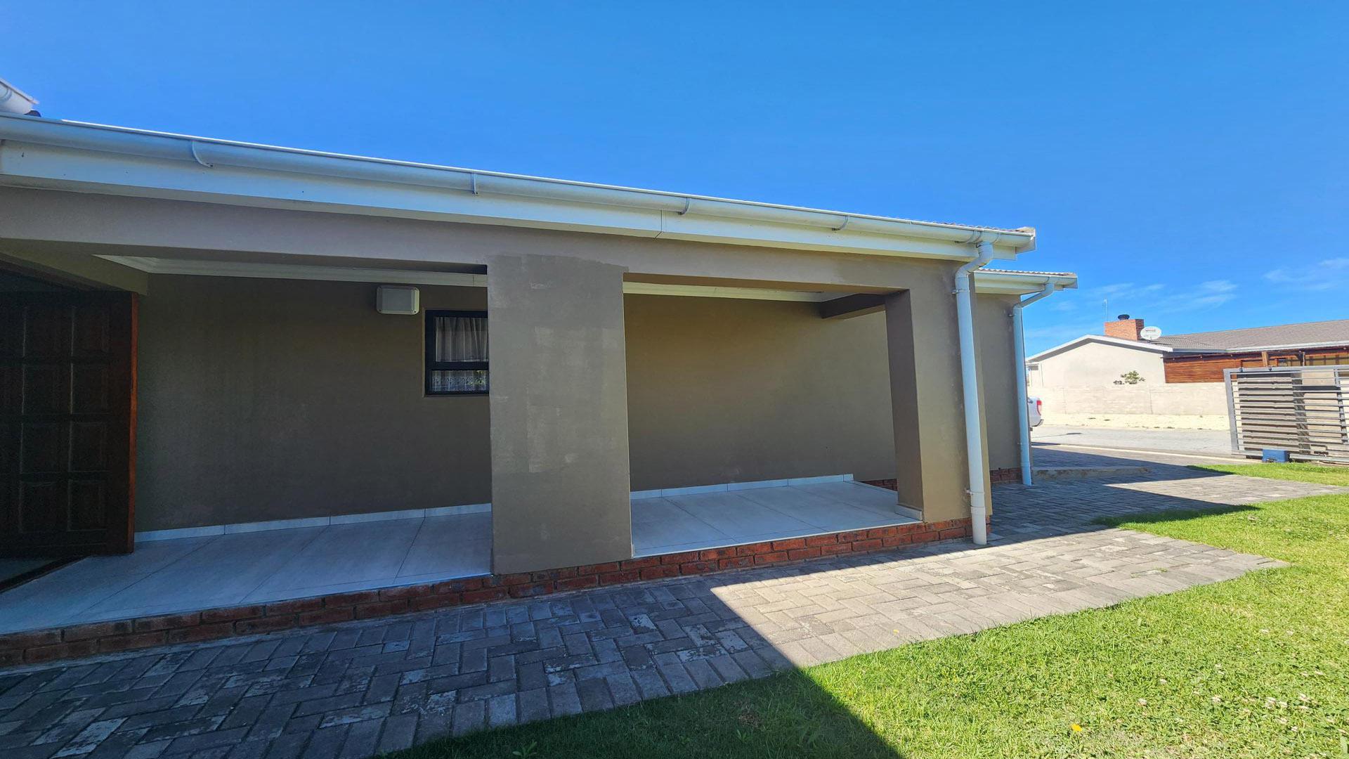 Patio of property in Jeffrey's Bay