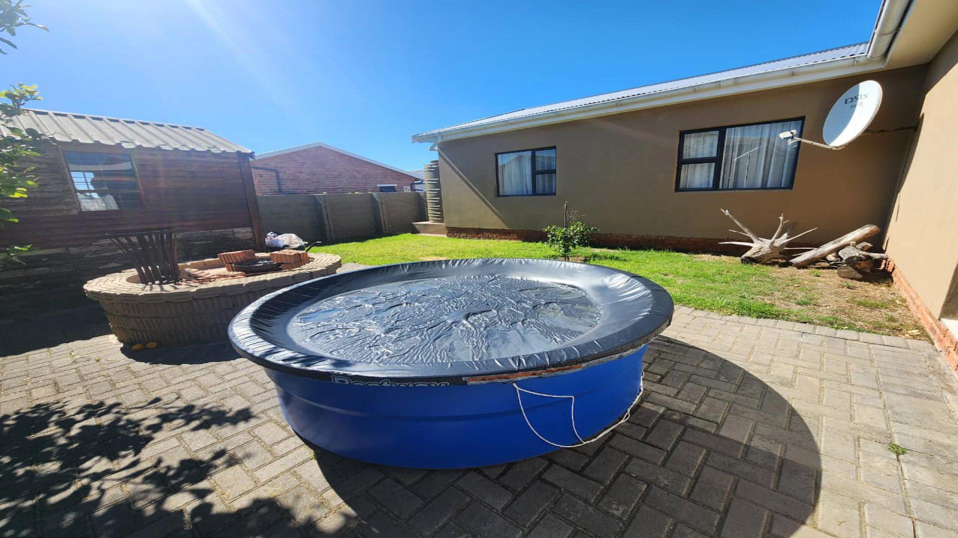 Backyard of property in Jeffrey's Bay