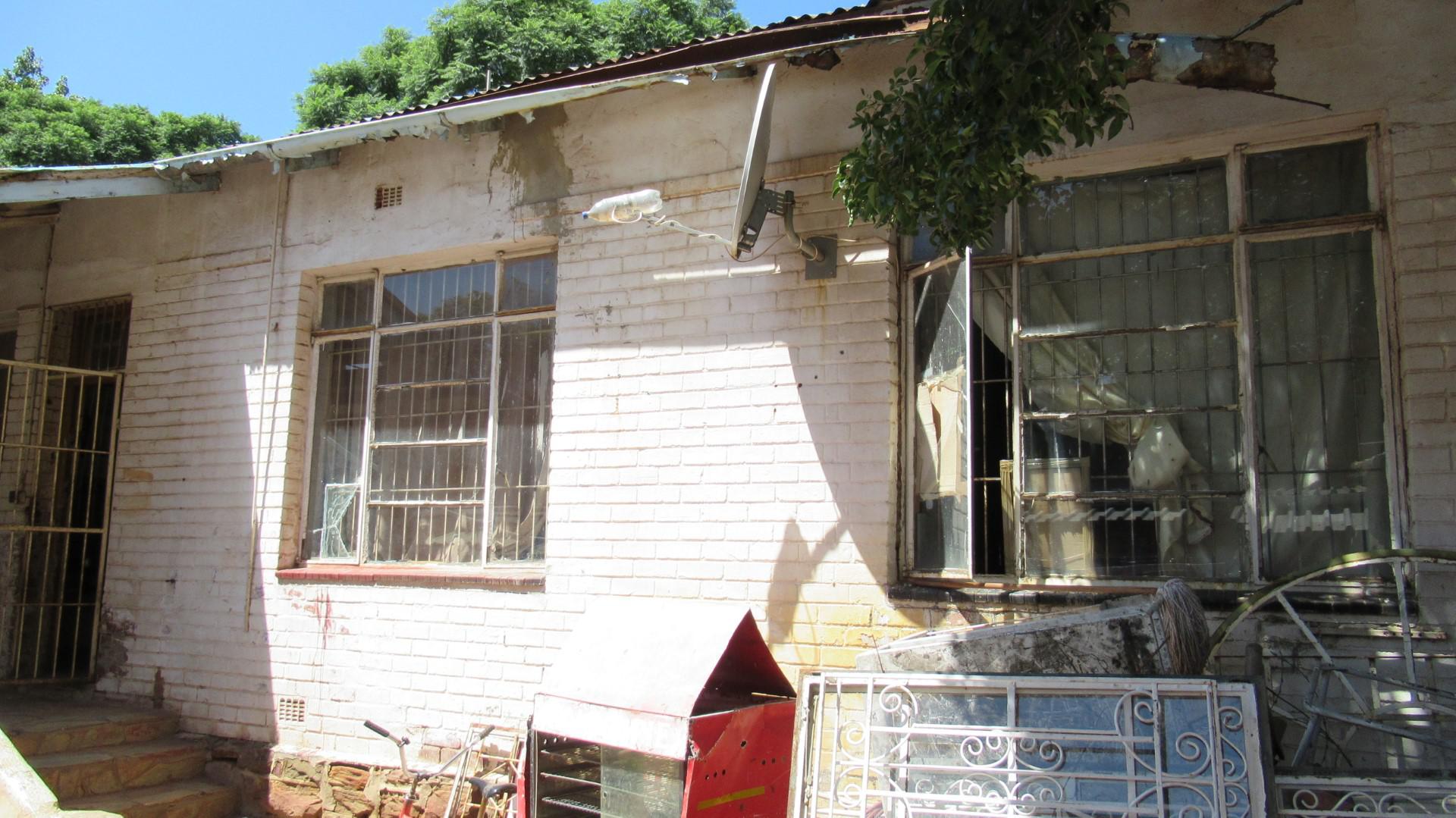 Backyard of property in Yeoville