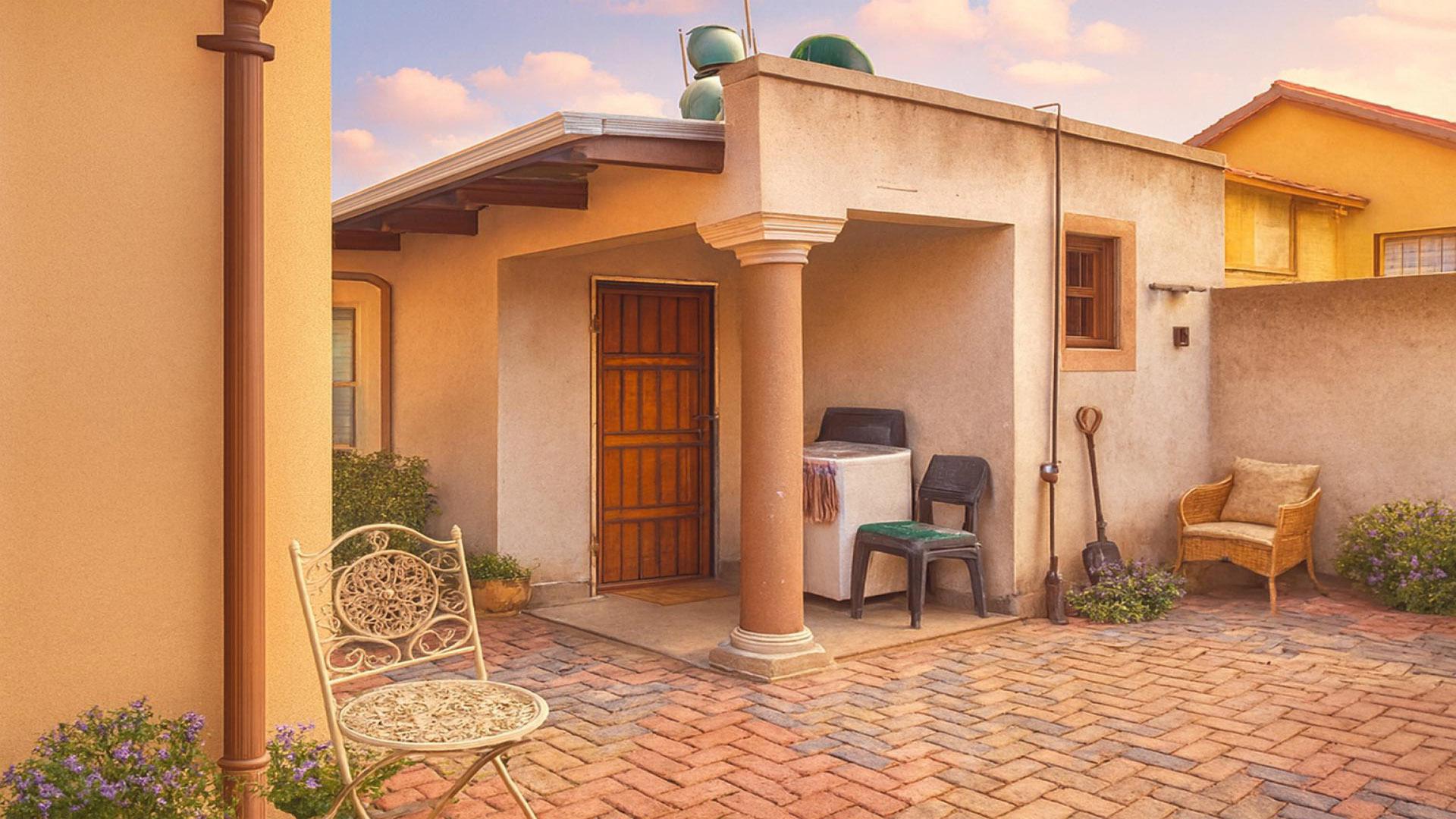 Backyard of property in Soshanguve East