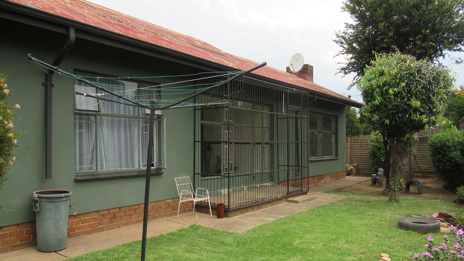 Backyard of property in Vanderbijlpark