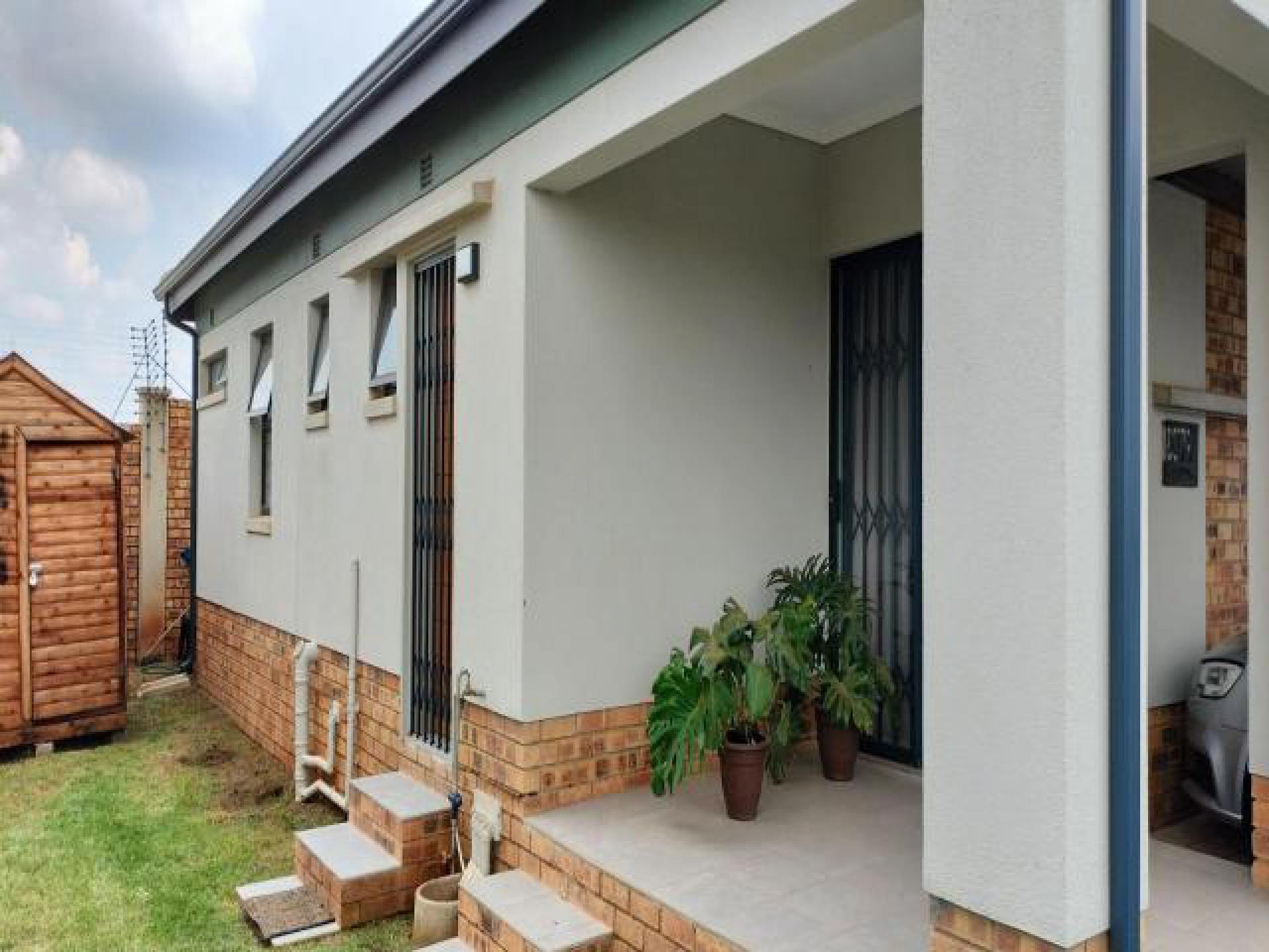 Backyard of property in Lotus Gardens