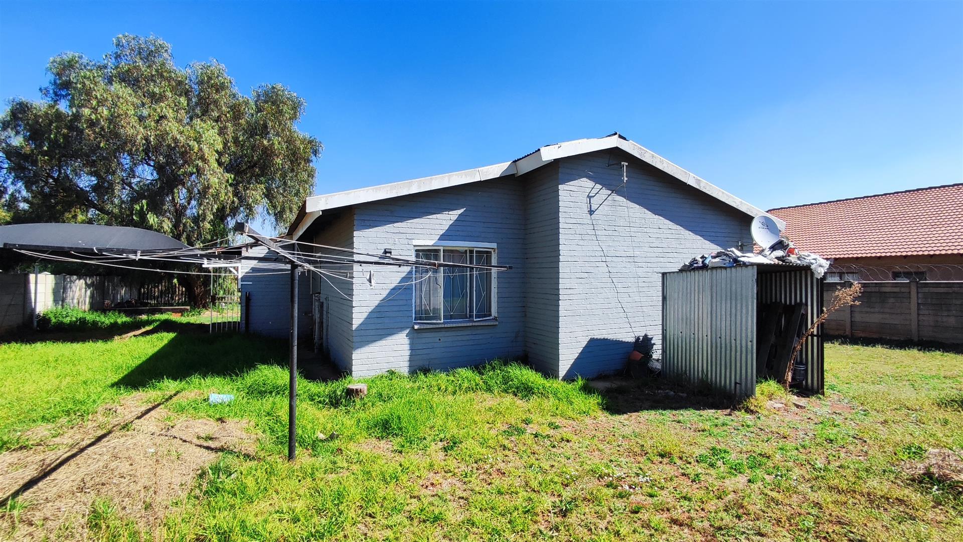Backyard of property in Riversdale