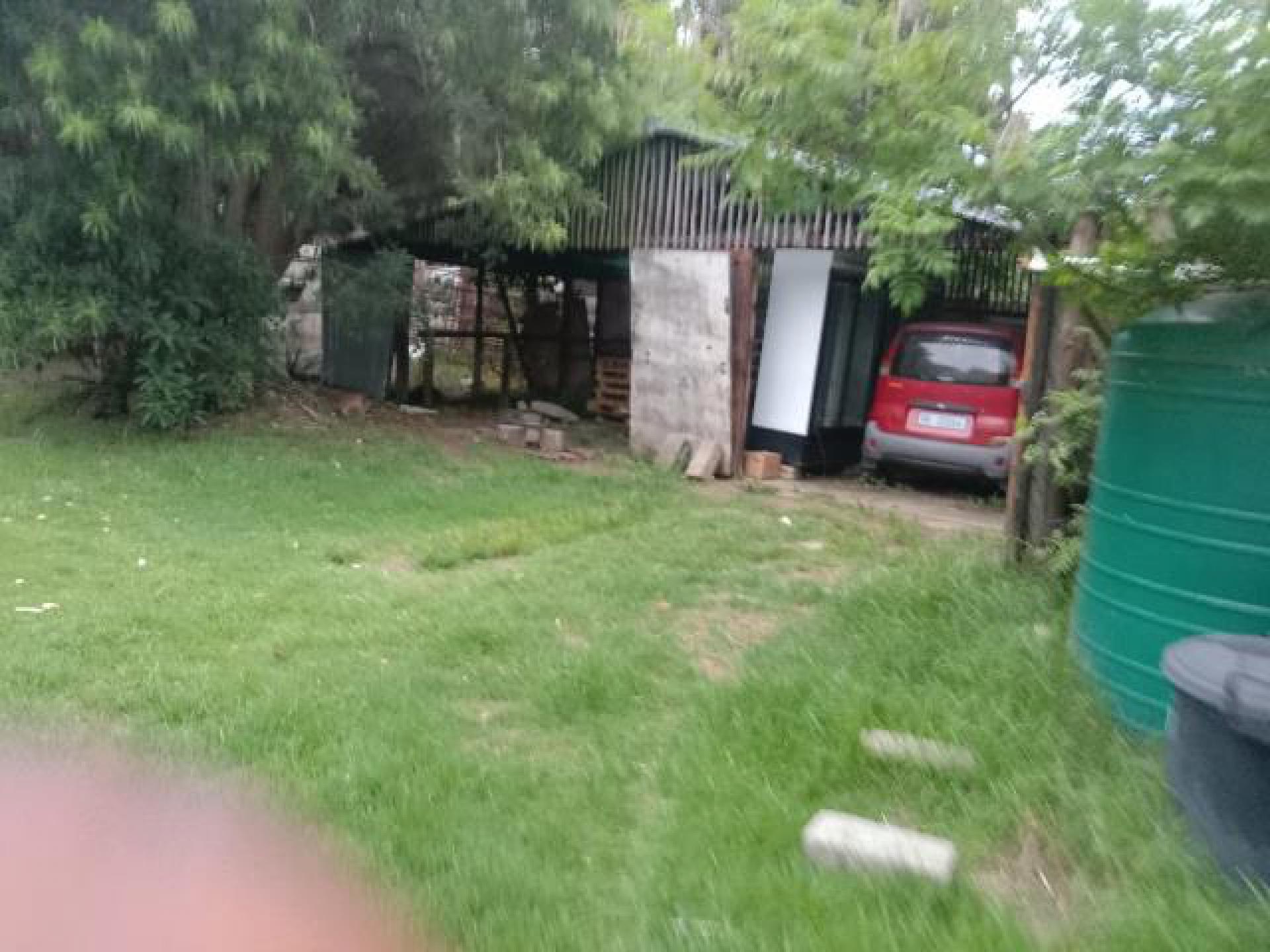 Backyard of property in Vryheid