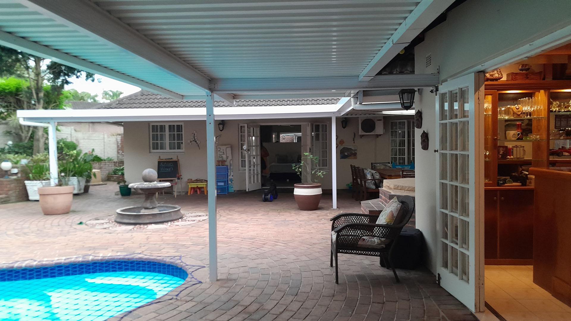 Backyard of property in Cowies Hill 