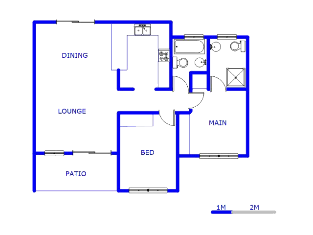 Ground Floor - 75m2 of property for sale in Boardwalk Meander Estate