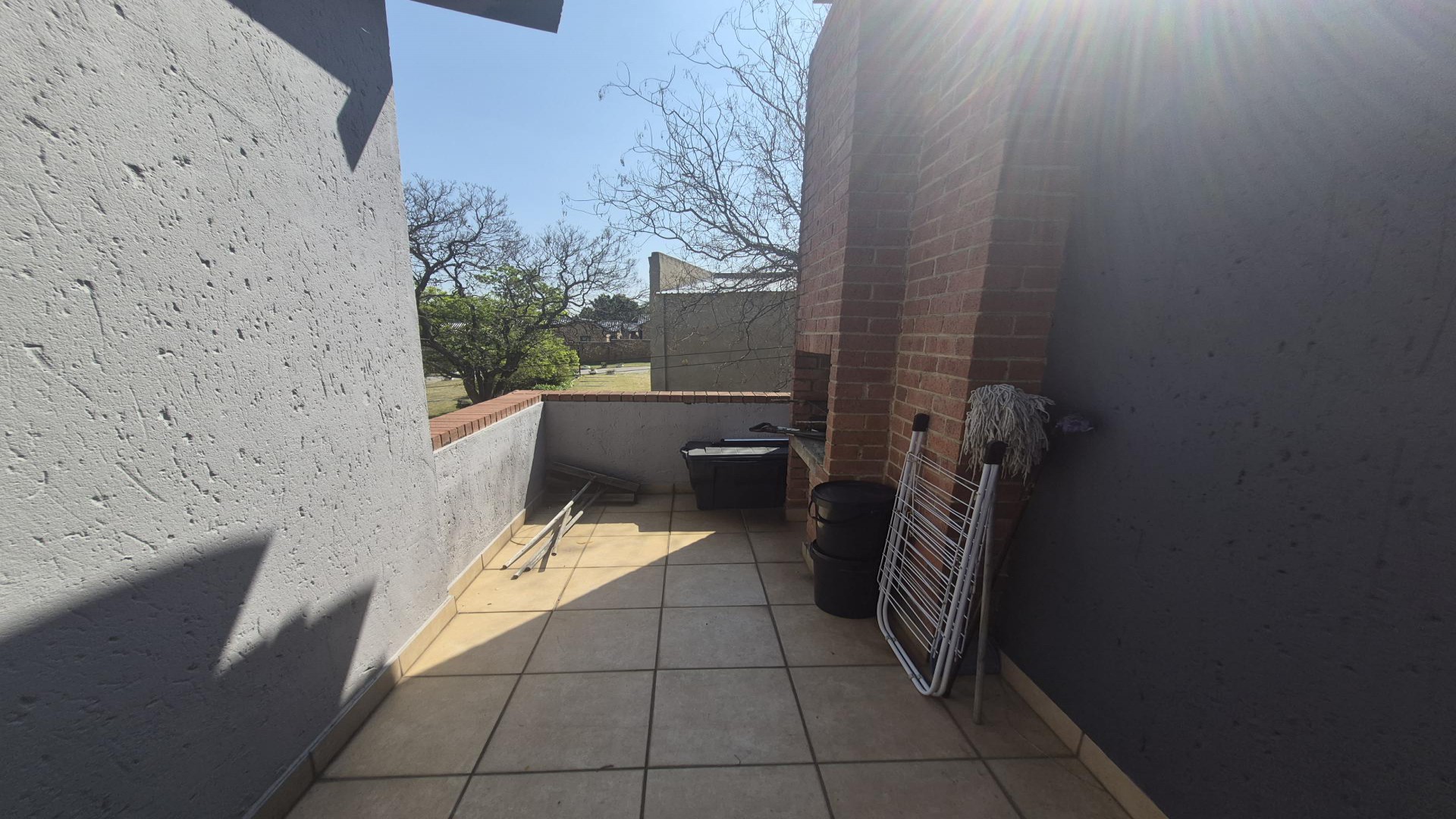 Balcony of property in Ferndale - JHB