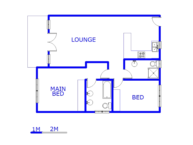 1st Floor - 101m2 of property for sale in Meyersdal