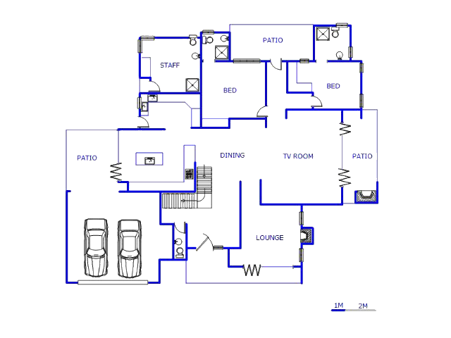 Floor plan of the property in The Hills