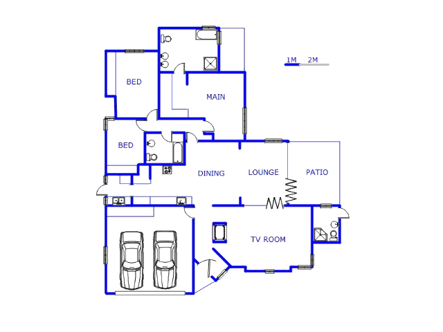 Floor plan of the property in Lynnwood