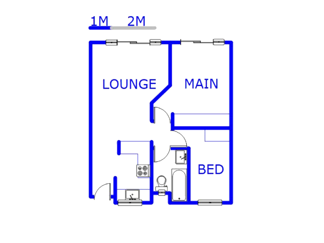 Floor plan of the property in Essenwood