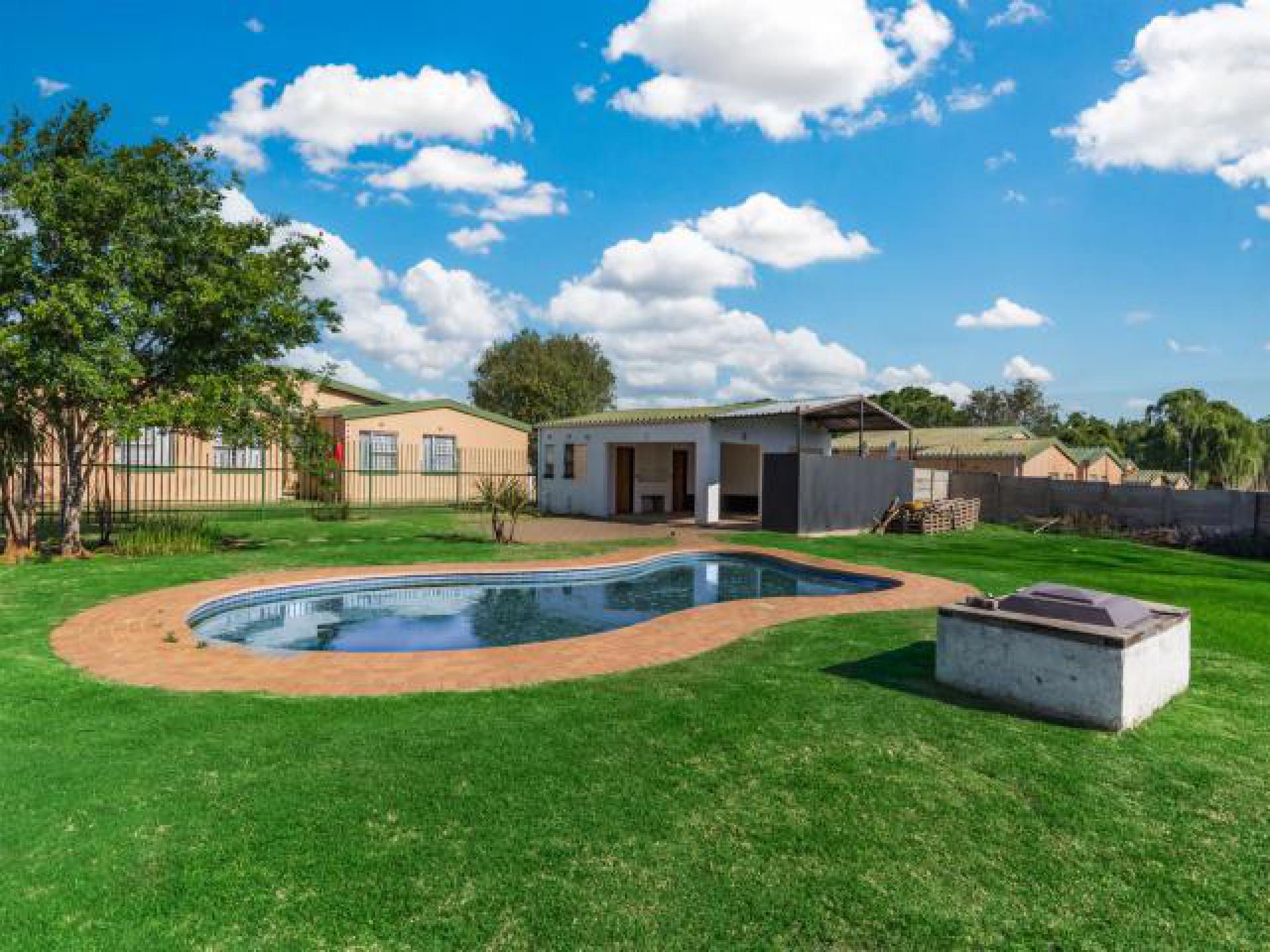 Backyard of property in Florida