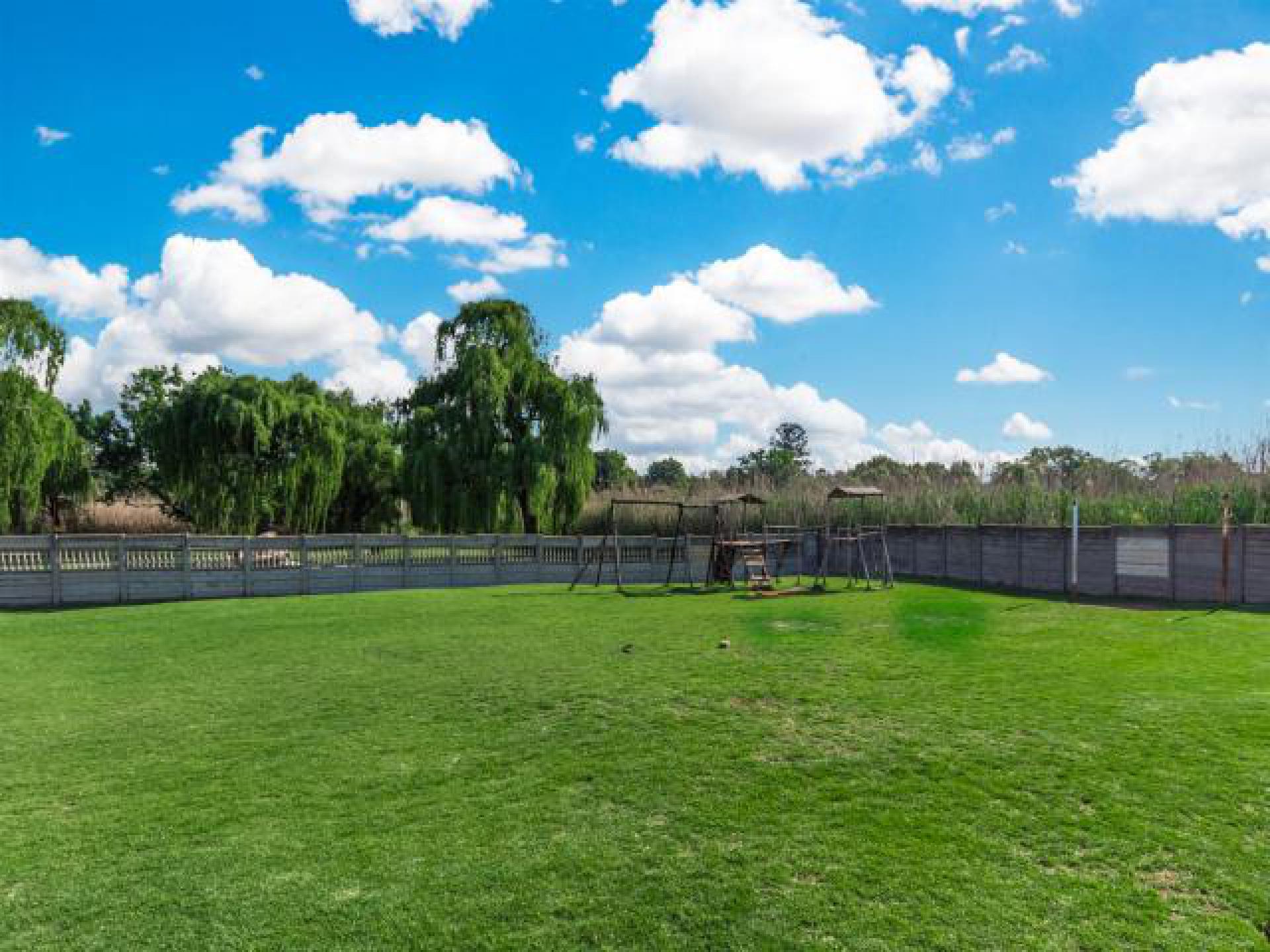 Backyard of property in Florida