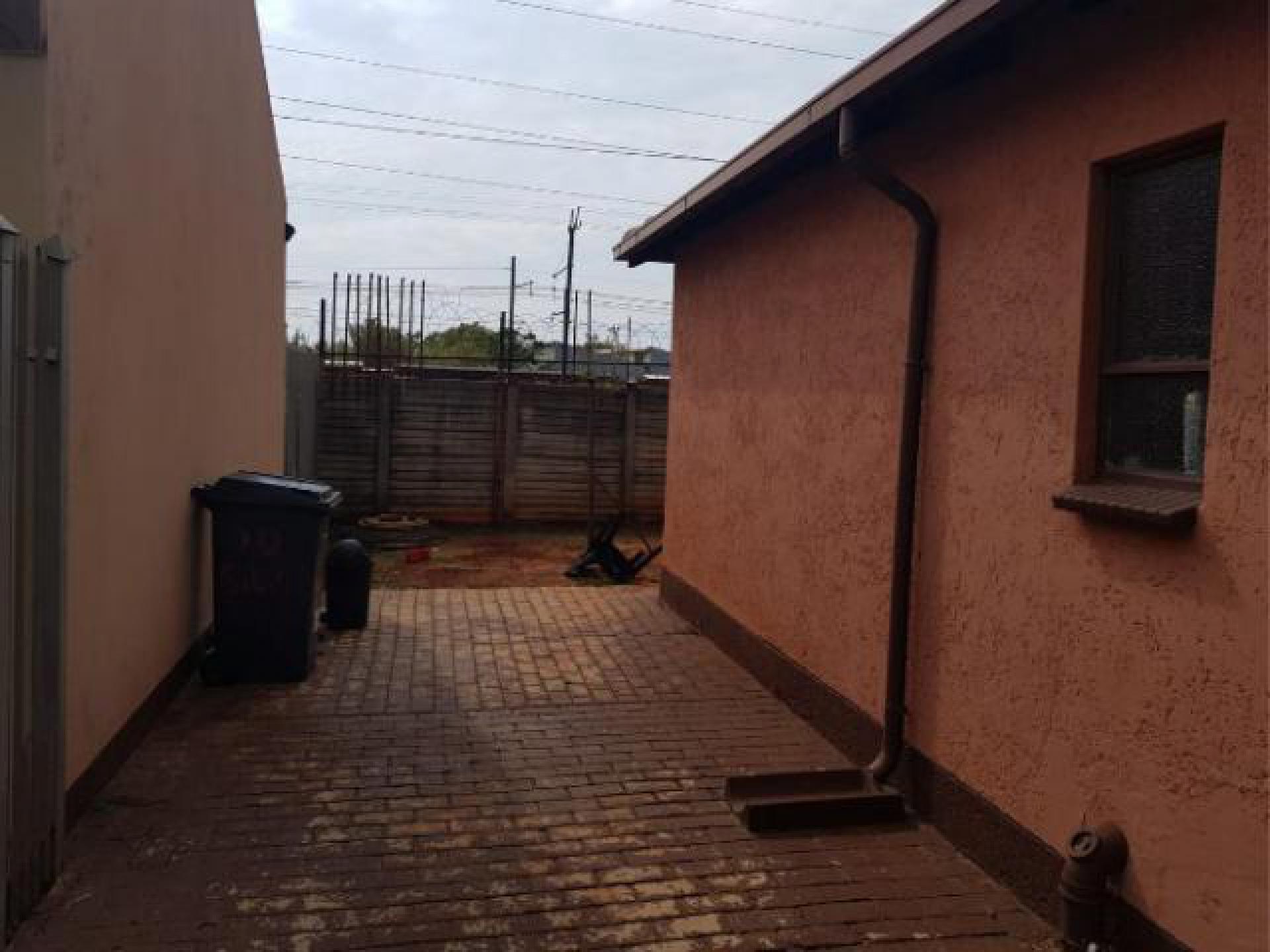 Backyard of property in The Orchards