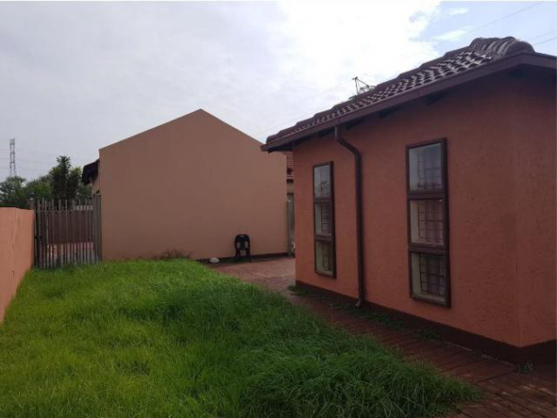 Backyard of property in The Orchards