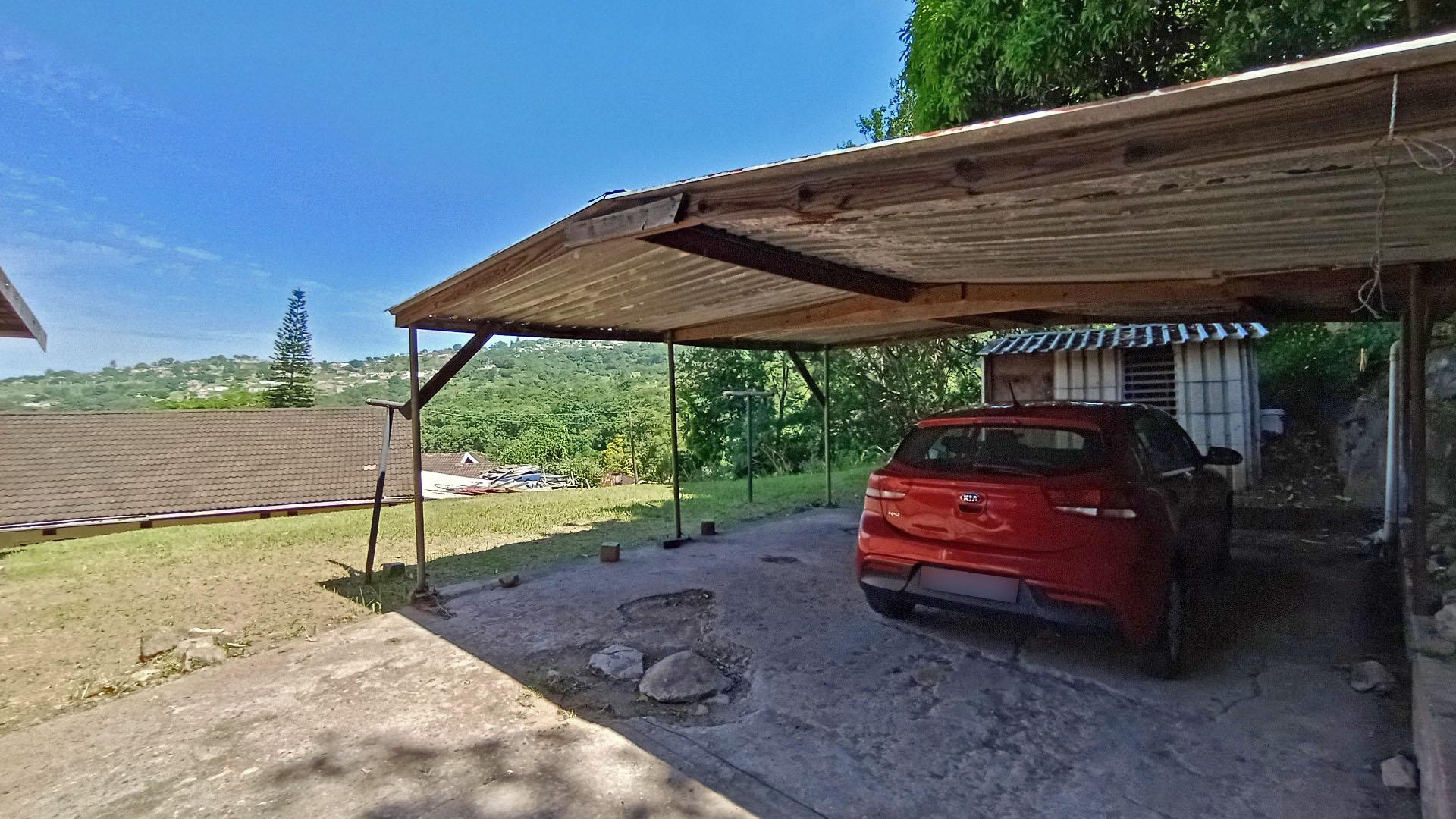 Backyard of property in Pinetown 