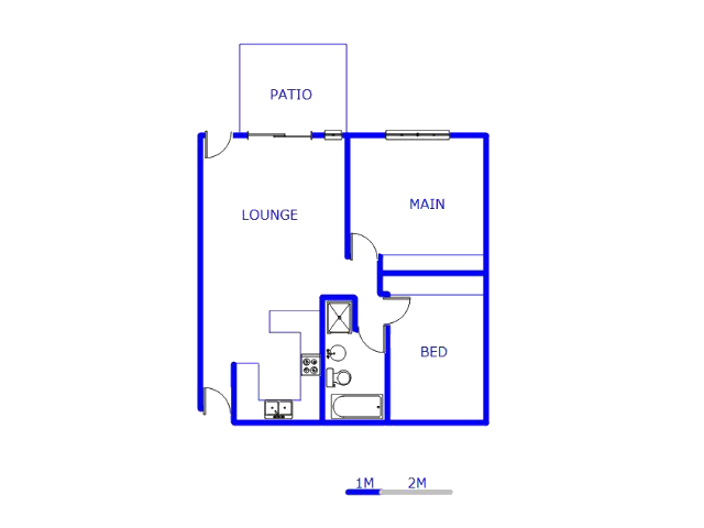 Floor plan of the property in Vorna Valley