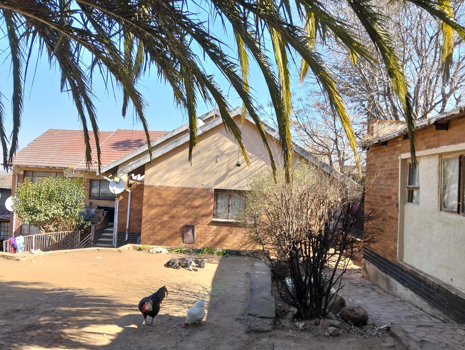 Backyard of property in Townsview