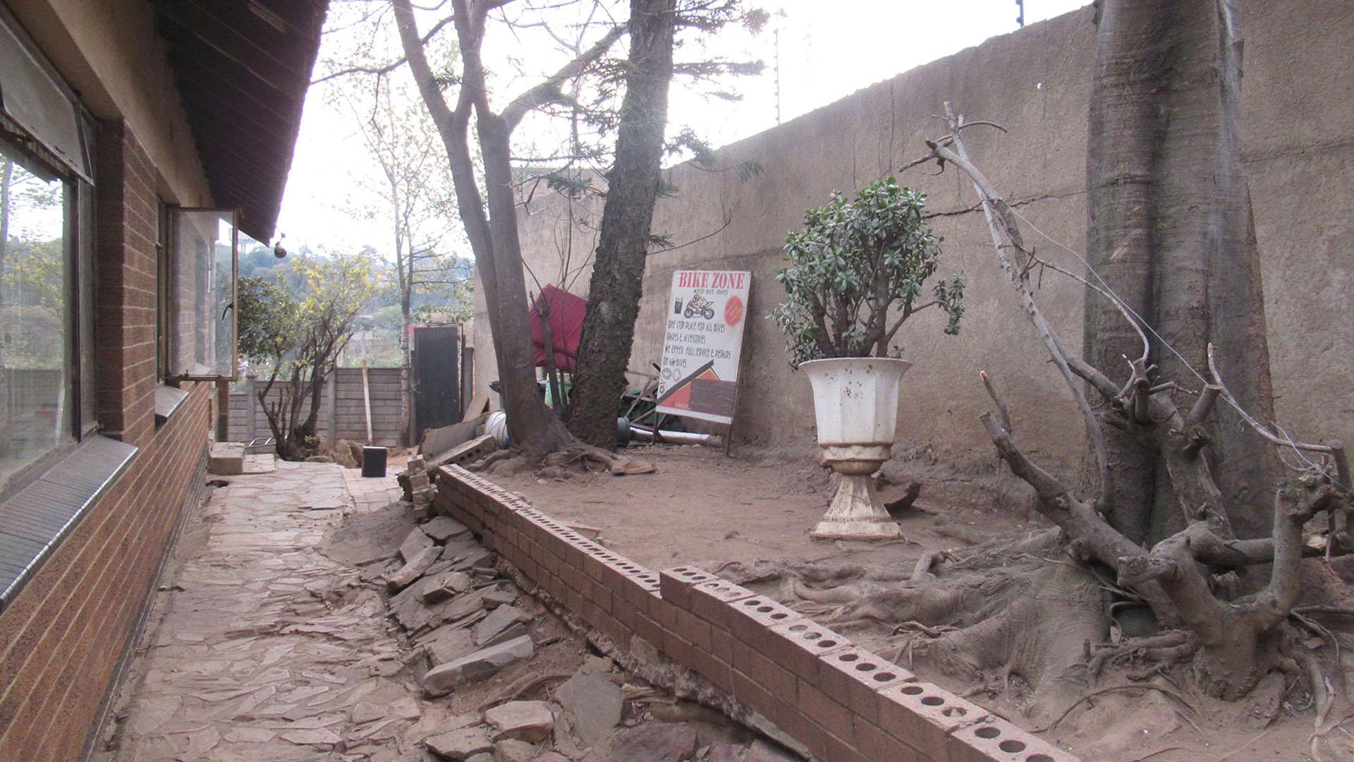 Backyard of property in Townsview