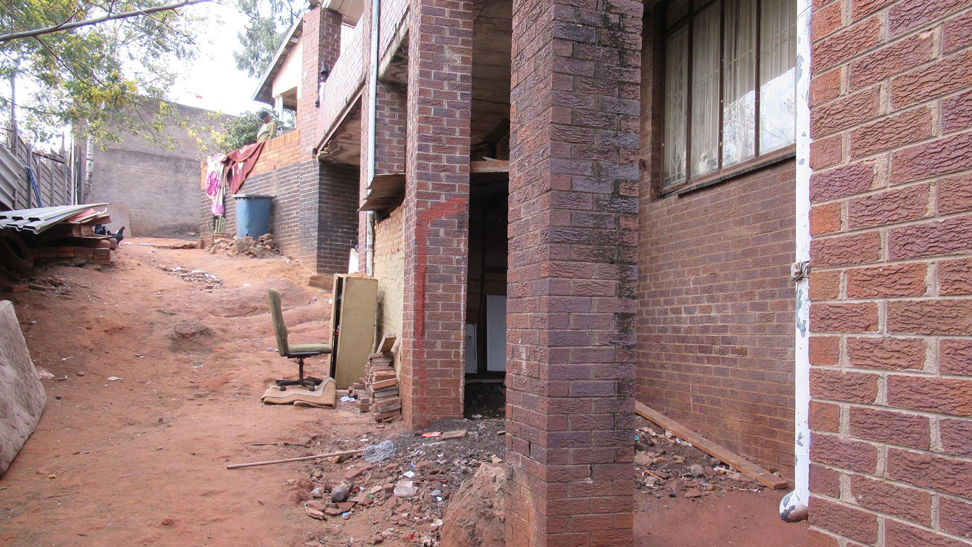 Backyard of property in Townsview