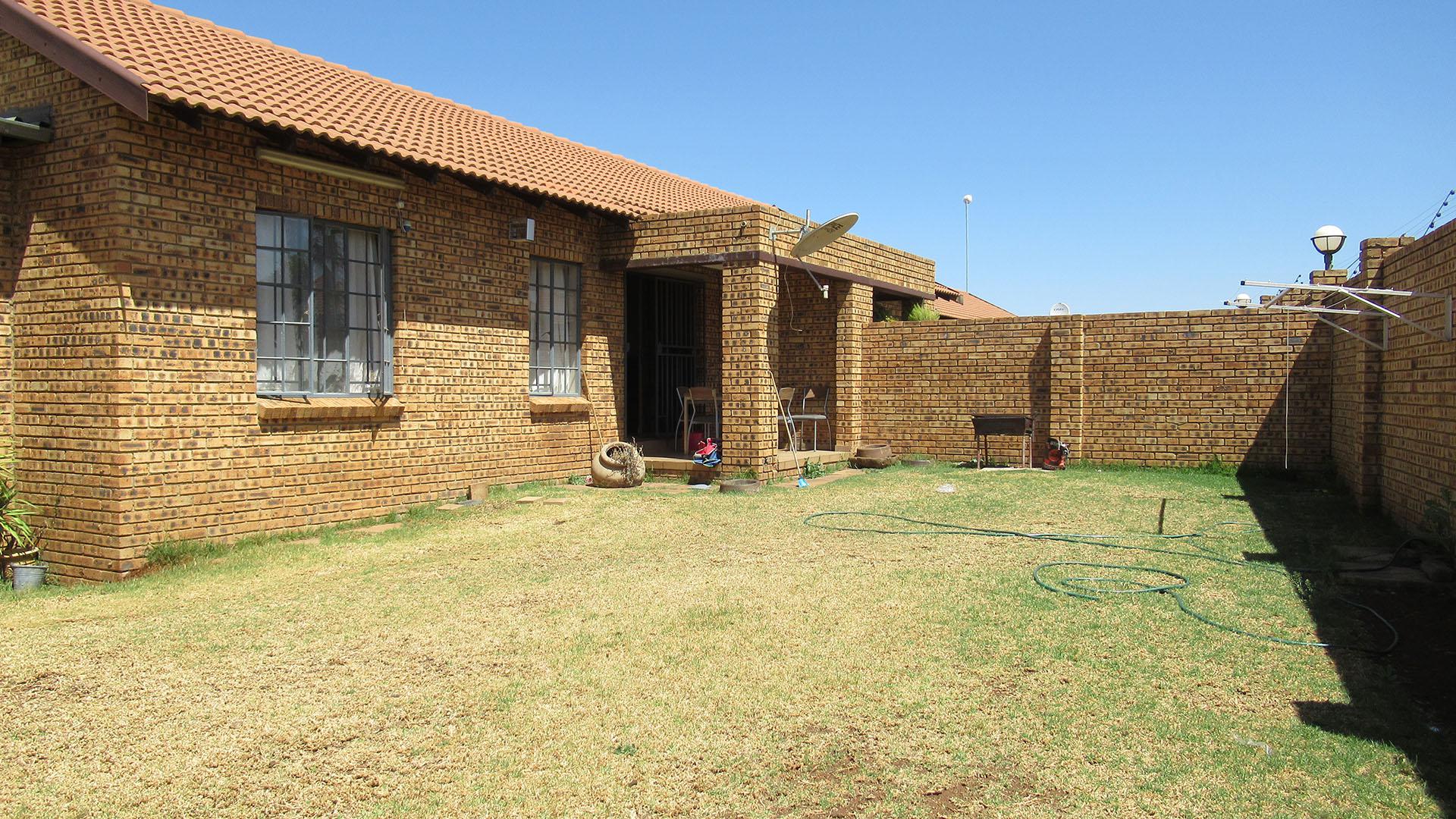 Backyard of property in Meyerton