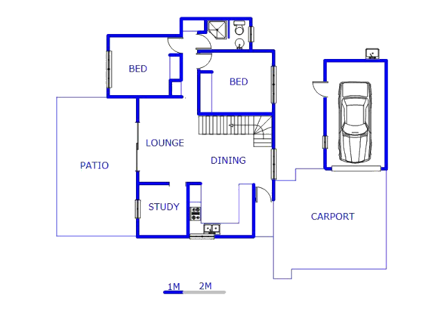 Ground Floor - 105m2 of property for sale in Barbeque Downs