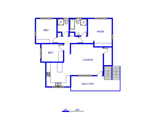 1st Floor - 106m2 of property for sale in Winchester Hills