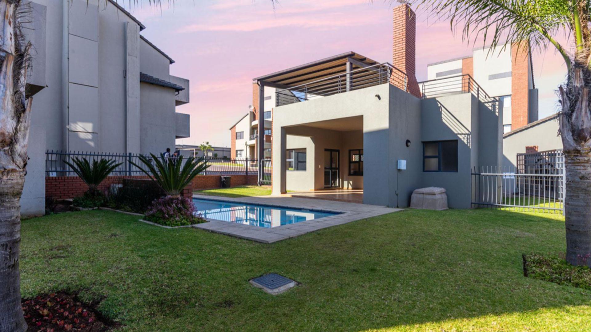 Backyard of property in Fourways