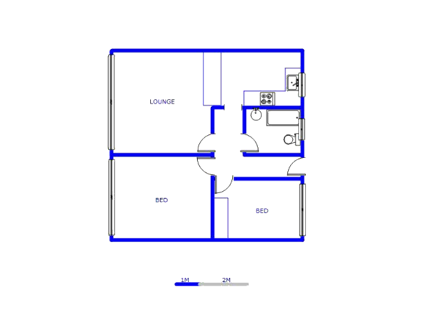 3rd Floor - 69m2 of property for sale in Klipdam