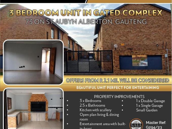 3 Bedroom Simplex for Sale For Sale in New Redruth - MR573165