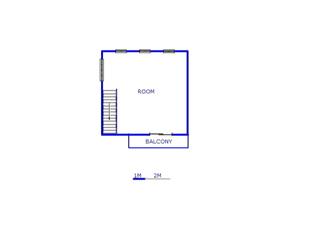 1st Floor - 61m2 of property for sale in Florida