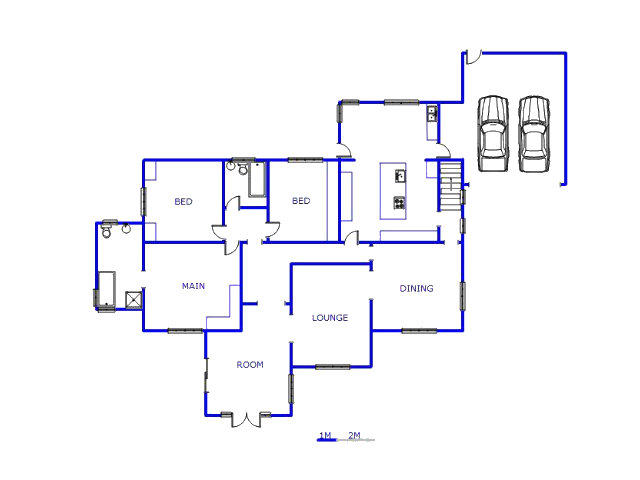 Floor plan of the property in Florida